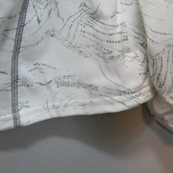 Patagonia Sunshade Hoody Birch White Hooded Pullover Women's Size Large H11896 - Picture 5 of 12